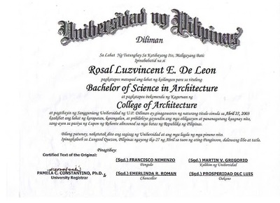 architectural drafter certificate